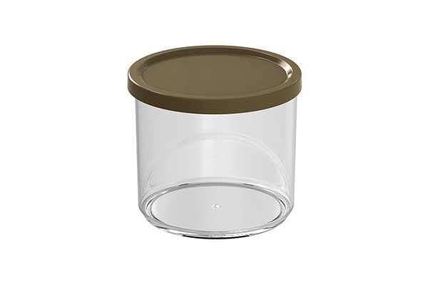 Inova Cylinder Box, 200 cc, Flat Lid