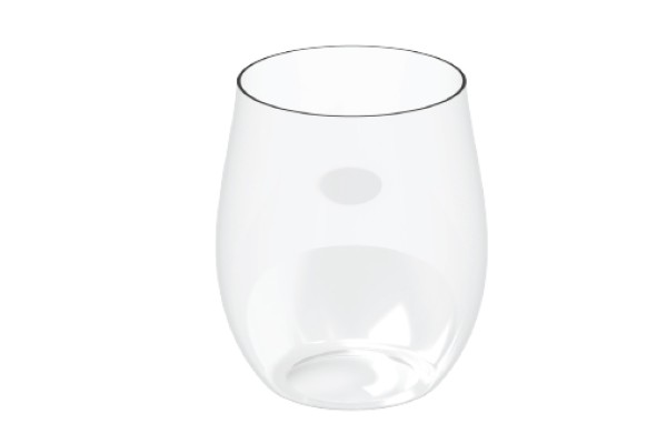 Verre en cristal moderne 350 cc