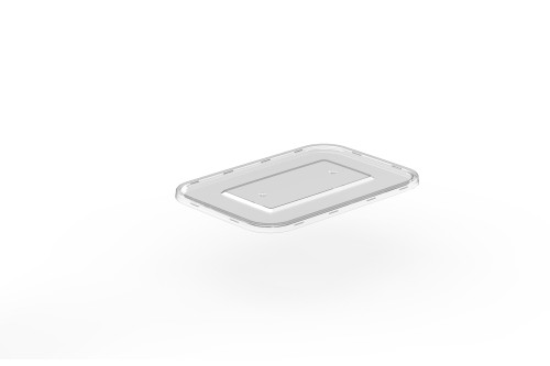 Couvercle rectangulaire en PP pour micro-ondes