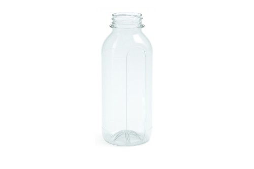 Ovale Bouteille PET de diamètre 38, 500 cc