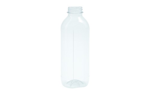 Ovale Bouteille PET de diamètre 38, 1000 cc