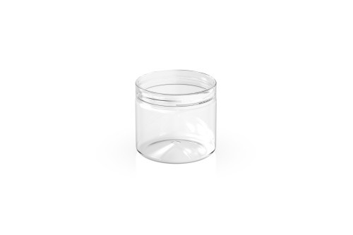 Bocal en cristal pour animaux de compagnie, diamètre 89, 400 cc