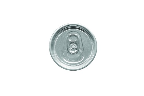 Couvercle facile à ouvrir en aluminium de 55 mm de diamètre