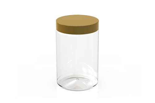 Cylinder PET Jar, 900 cc